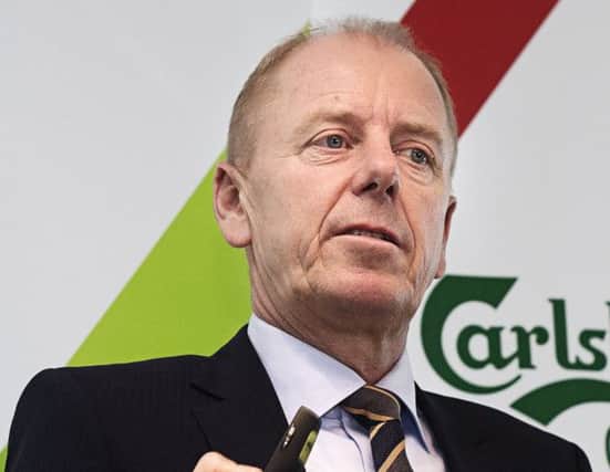Carlsberg chief executive Jorgen Buhl Rasmussen. Picture: AFP
