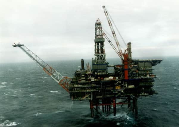 Nearly 150 workers were flown from Shell's Nelson oil platform after a power outage. Picture: Hamish Campbell