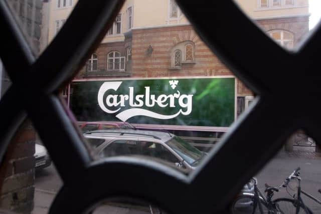Carlsberg reported that geopolitical tensions with Russia reduced demand in the country. Picture: AP