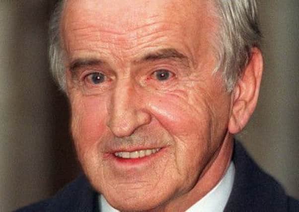 Albert Reynolds: Former Irish Taoiseach who played a key role in the Northern Ireland peace process. Picture: PA