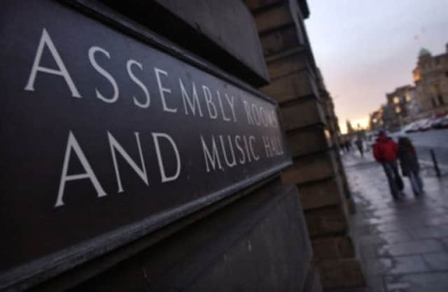 The debate will take place at the Assembly Rooms in Edinburgh. Picture: TSPL