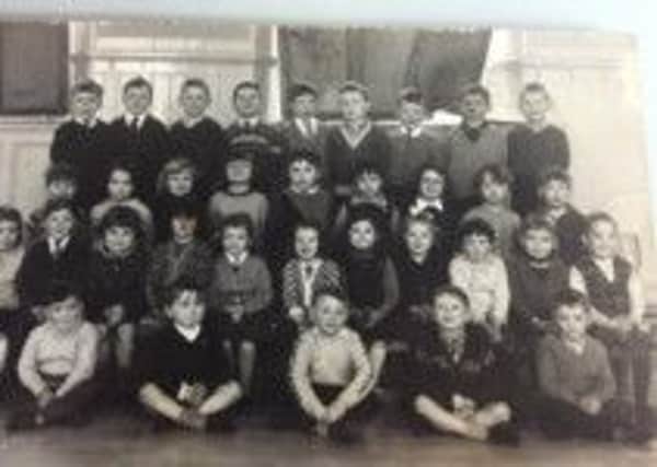 Ford Kiernan challenged fans on Twitter to spot him from this school photograph. Picture: Ford Kiernan/Twitter