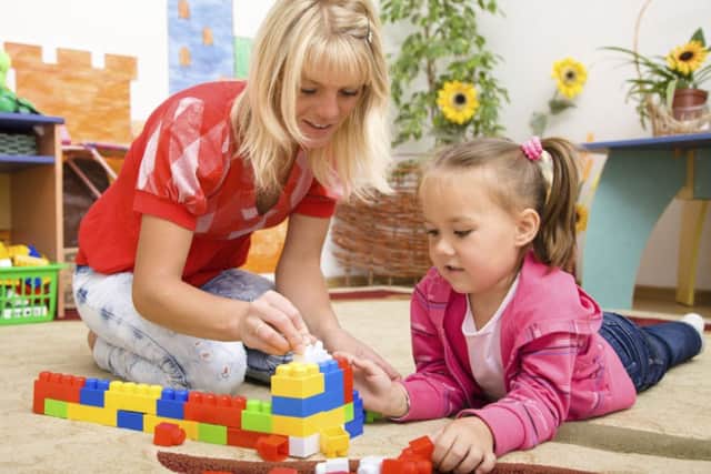 Most families will be better off under the new scheme: the saving of up to £2,000 per child compares favourably to the existing childcare vouchers scheme. Picture: Contributed