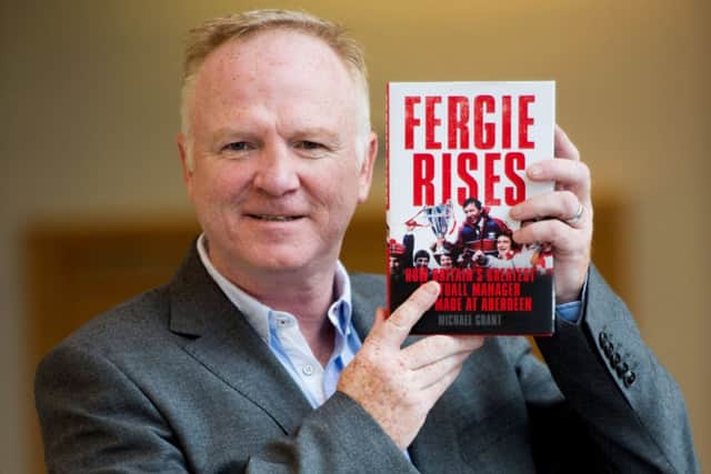 Alex McLeish endorses a book charting Sir Alex Fergusons rise to prominence at Aberdeen. Picture: SNS