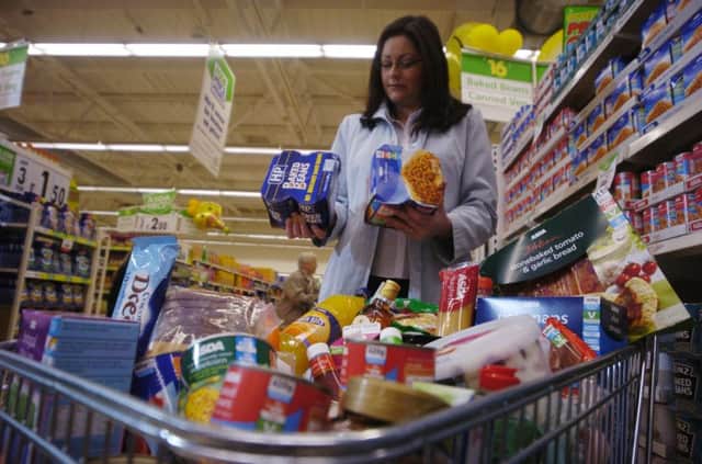 The 1.3 per cent fall in spending in food stores in July was the first decline in 25 years. Picture: Phil Wilkinson