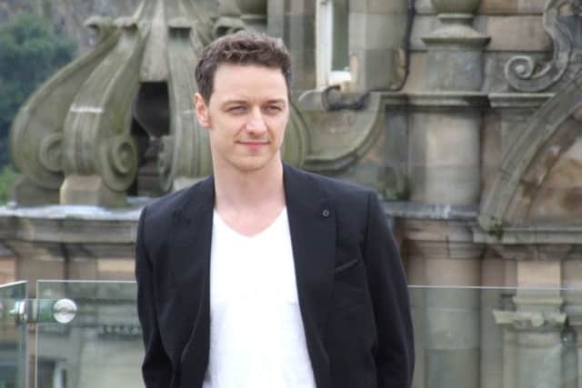 Hollywood actor and star of 'Filth', James Mcavoy. Picture: JP