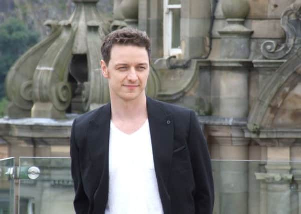 Hollywood actor and star of 'Filth', James Mcavoy. Picture: JP