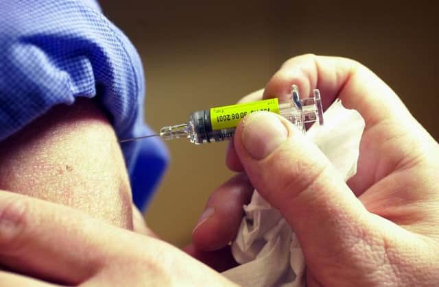 It will be administered via nasal spray rather than the standard jab. Picture: TSPL