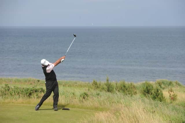 The links course in Fife receives its first major. Picture: TSPL