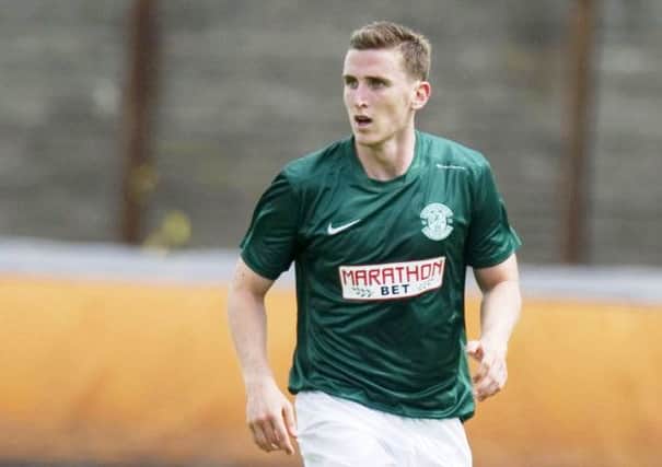 The 24-year old has been an Easter Road regular since 2009. Picture: SNS