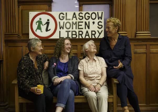 The Women's Library in Bridgeton, Glasgow. A discussion on their views on the Independence Referendum. Picture Robert Perry