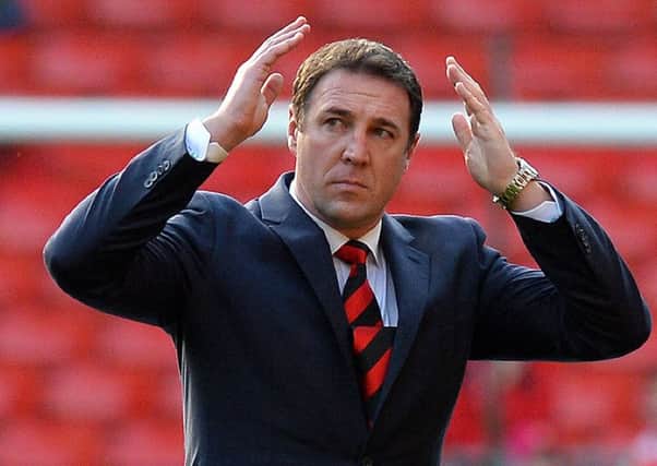 The League Managers Association initially suggested the comments made by Malky Mackay were banter'. Picture: Getty Images
