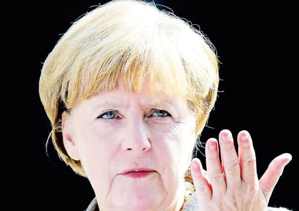 German chancellor Angela Merkel: pushing talks. Picture: AP