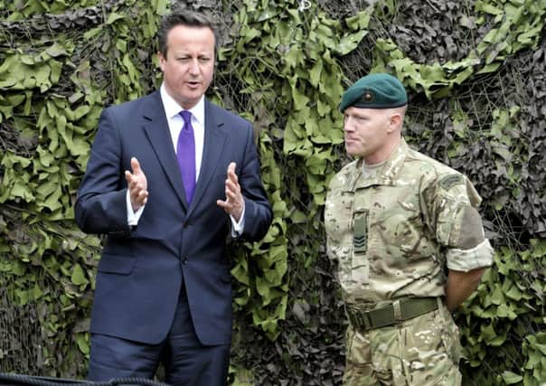 David Cameron has a decision to make on how Britain's military will be involved in the current middle eastern crisis. Picture: TSPL