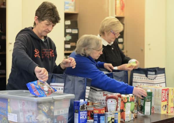 What is particularly inspiring about the food bank movement is the public ask. 
Picture: Neil Hanna