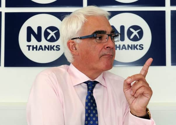 Darling is expected to say that Wood has knocked a hole in Salmonds core economic argument. Picture: TSPL