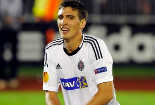 Stefan Scepovic signed a deal with Celtic despite fears the Serb was joining Getafe. Picture: AP