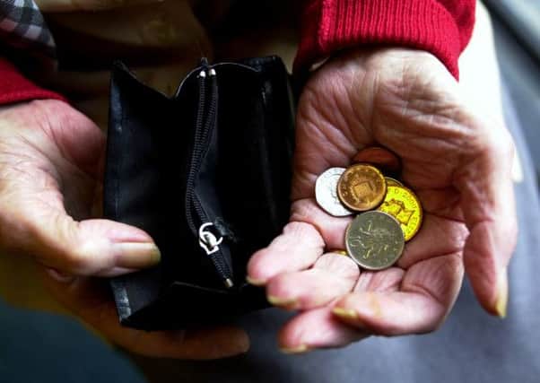 A new poll suggests grave concerns about pensions amongst Scots over 60. Picture: TSPL.