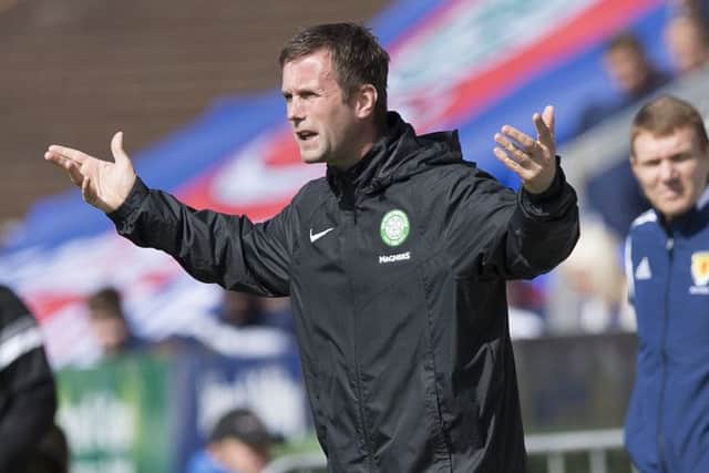 Ronny Deila can remain confident Celtic will win the title again at a canter despite Saturdays defeat. Picture: SNS