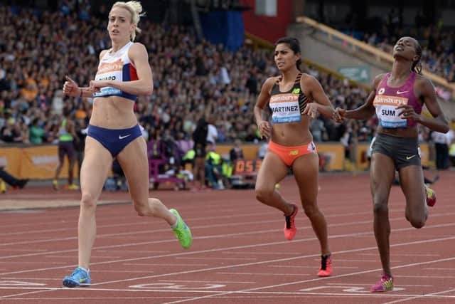 Lynsey Sharp produced the outstanding British performance in Birmingham. Pcture: Getty