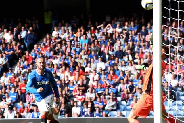 Kris Boyd in action at Ibrox. Picture: SNS
