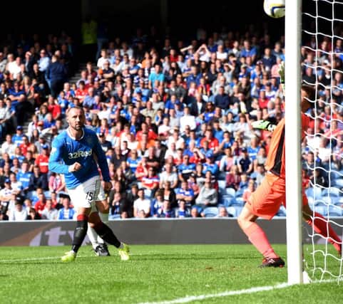 Kris Boyd in action at Ibrox. Picture: SNS