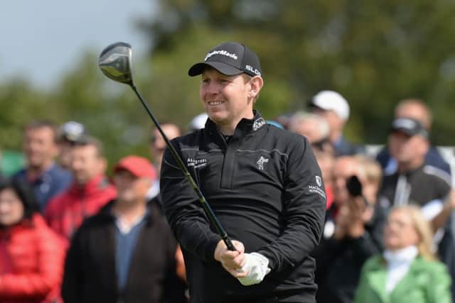 Stephen Gallacher will hope to secure an automatic Ryder Cup spot this weekend. Picture: Getty