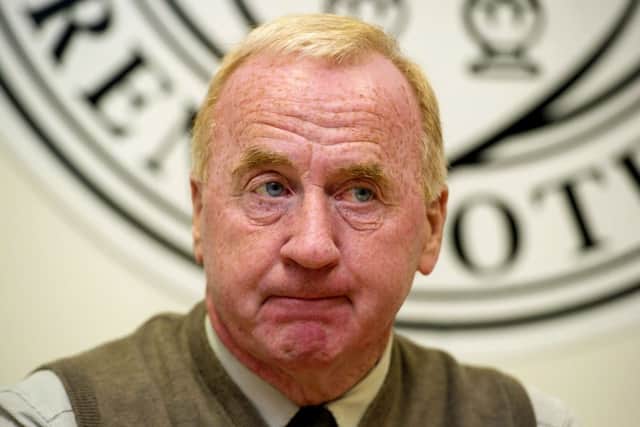 Tommy Craig: Under pressure. Picture: SNS