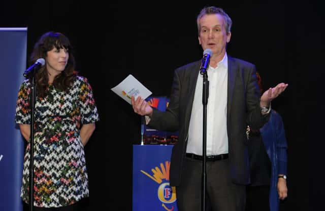 Skinner (right) at the Fosters Edinburgh Comedy Awards 2014. Picture: Neil Hanna