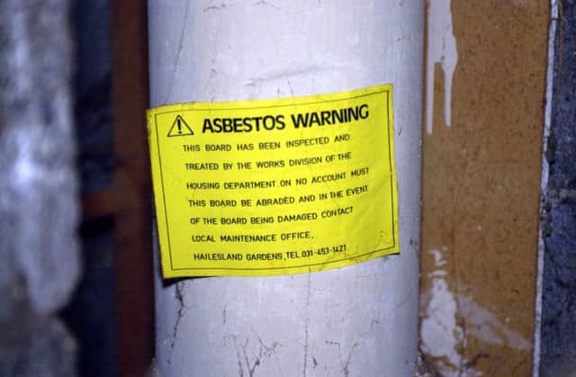 Asbestos-related disease often doesnt appear until decades, after exposure to the dust. Picture: Esme Allen