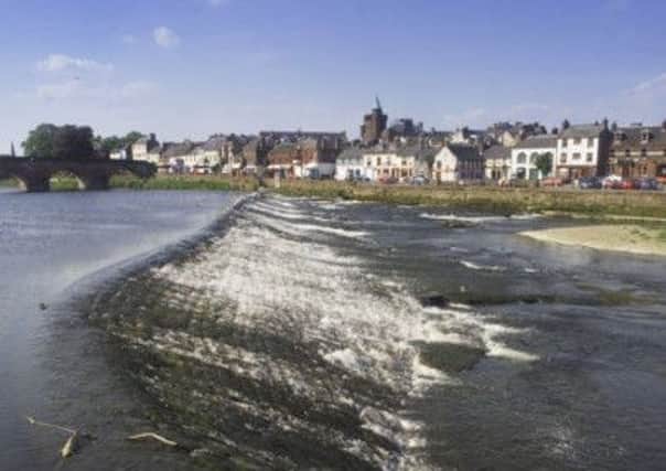 Controversy: Residents say dredging the Nith could be better. Picture: Donald MacLeod