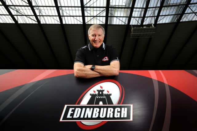 Edinburgh coach Alan Solomons. Picture: Jane Barlow