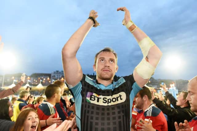 Glasgow captain Alastair Kellock. Sky will broadcast 33 matches from this season's Pro12. Picture: SNS