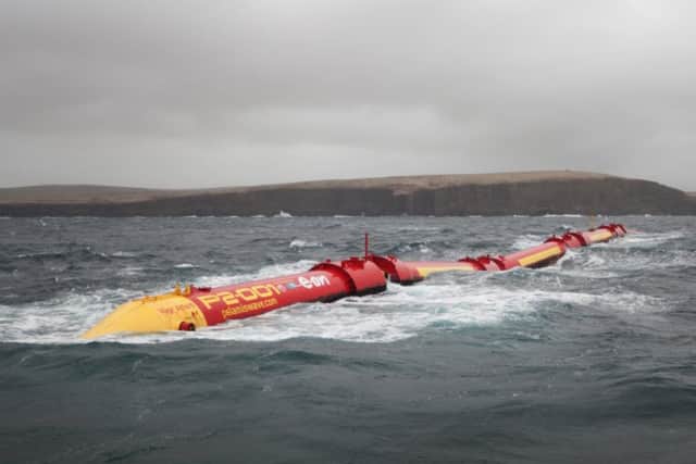Four seabed turbines will be installed in the Pentland Firth during the first phase of the MeyGen project. Picture: Contributed