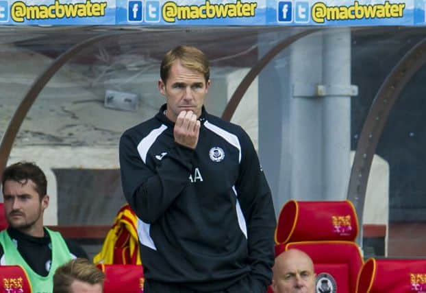 Partick Thistle manager Alan Archibald. Picture: SNS