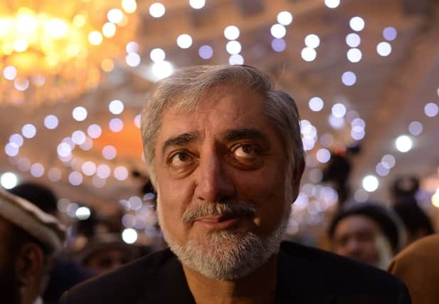 Afghan presidential candidate Abdullah Abdullah has claimed the election is rife with fraud. Picture: Getty
