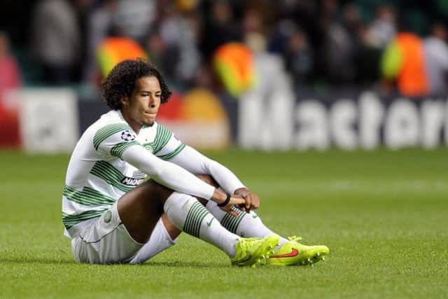 Virgil van Dijk has been left distraught by Celtics Champions League elimination and is considering his future. Picture: John Devlin