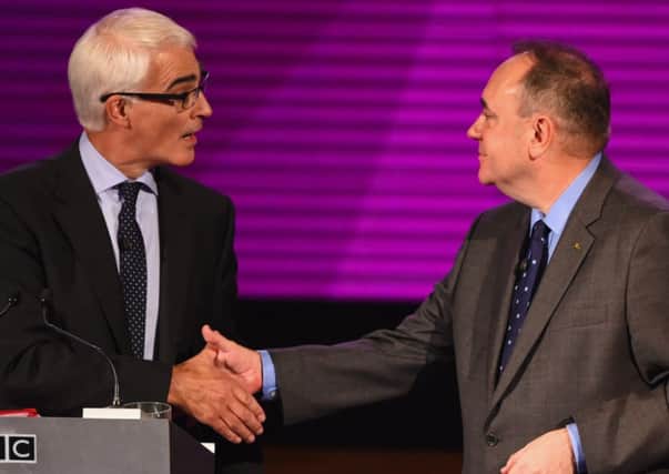 Alistair Darling and Alex Salmond have twice debated independence. Picture: Getty