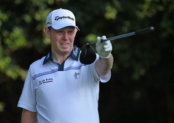 Stephen Gallacher is in a battle with Graeme McDowell for automatic Ryder Cup qualification. Picture:Getty