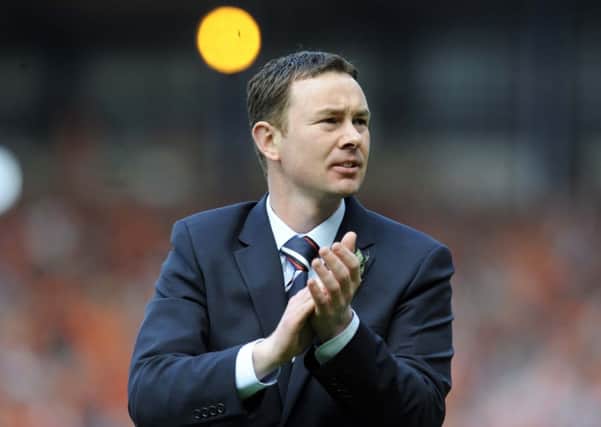 Derek Adams ends his second spell as County manager. Picture: Greg Macvean