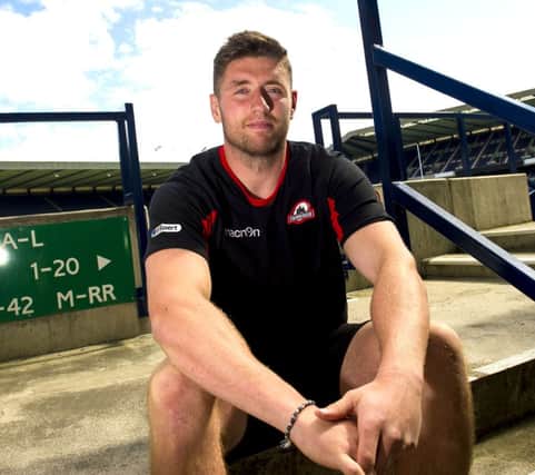 Edinburgh full-back Jack Cuthbert is back from injury and looking forward to the new season. Picture: SNS