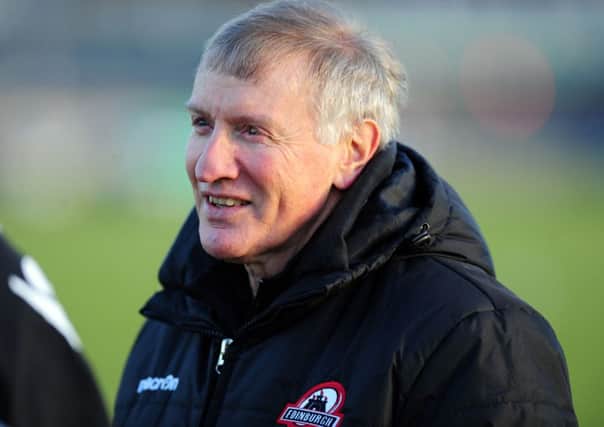 Edinburgh head coach Alan Solomons. Picture: Ian Rutherford
