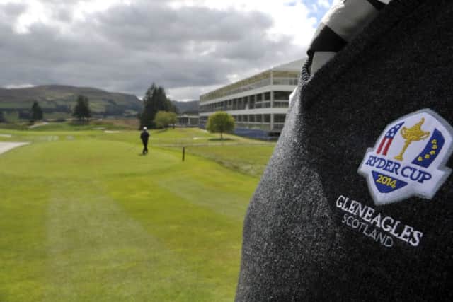 The starters jumper will be a familiar sight on the first tee. Picture: Ian  Rutherford