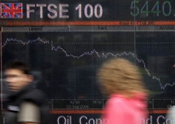 The FTSE 100 was dragged lower by falling mining stocks and more worries over Ukraine. Picture: Getty