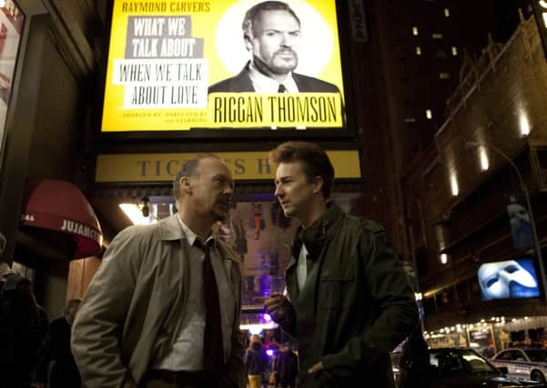 Michael Keaton plays Riggan Thomson in Birdman, a former comic-book movie star, in the first comedy by Mexican director Alejandro Gonzalez Inarritu