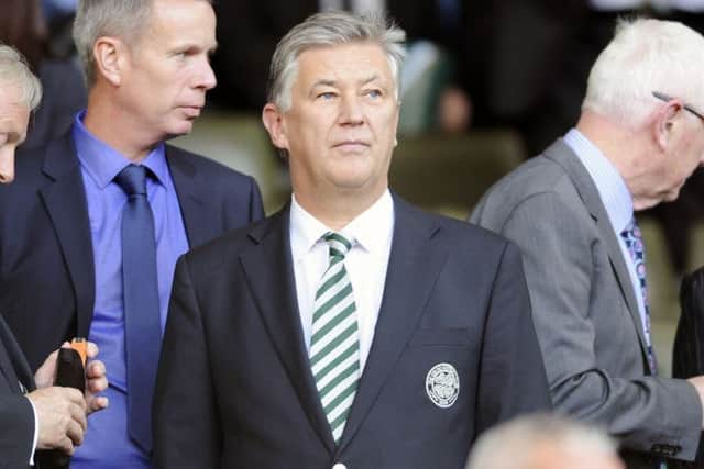 Peter Lawwell has backed his manager. Picture: John Devlin