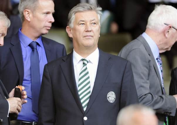 Peter Lawwell has backed his manager. Picture: John Devlin
