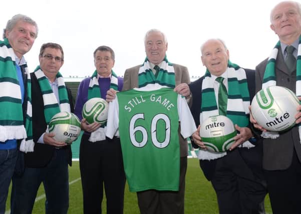 Bobby Kinloch, third from right. Picture: Neil Hanna