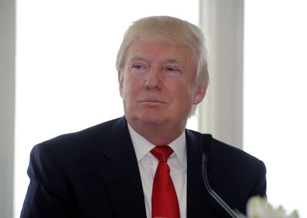 Mr Trump has become a prominent campaigner against wind power since the plans were proposal for the Aberdeen Bay development. Picture: John Devlin