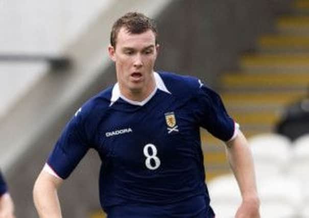 Kevin McDonald in action for Scotland in 2009. Picture: SNS